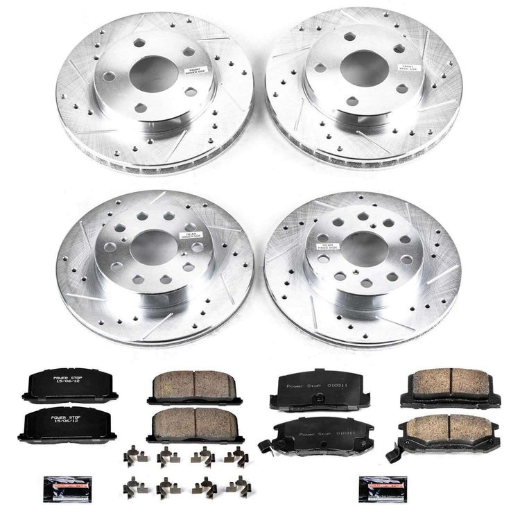 High Performance Brake Pads & Rotor Kit