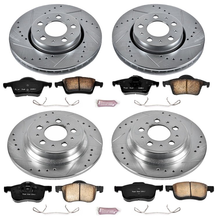 High Performance Brake Pads & Rotor Kit