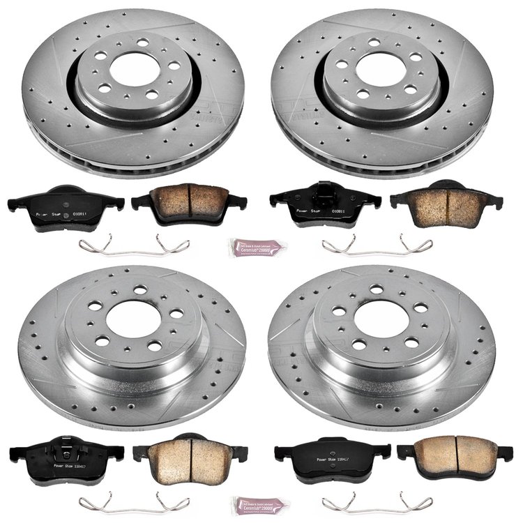 High Performance Brake Pads & Rotor Kit