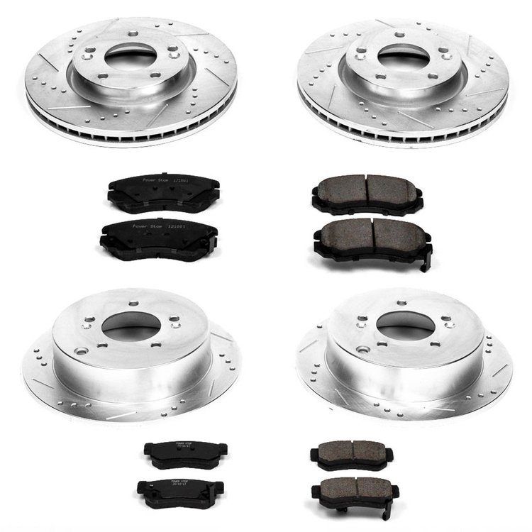 High Performance Brake Pads & Rotor Kit