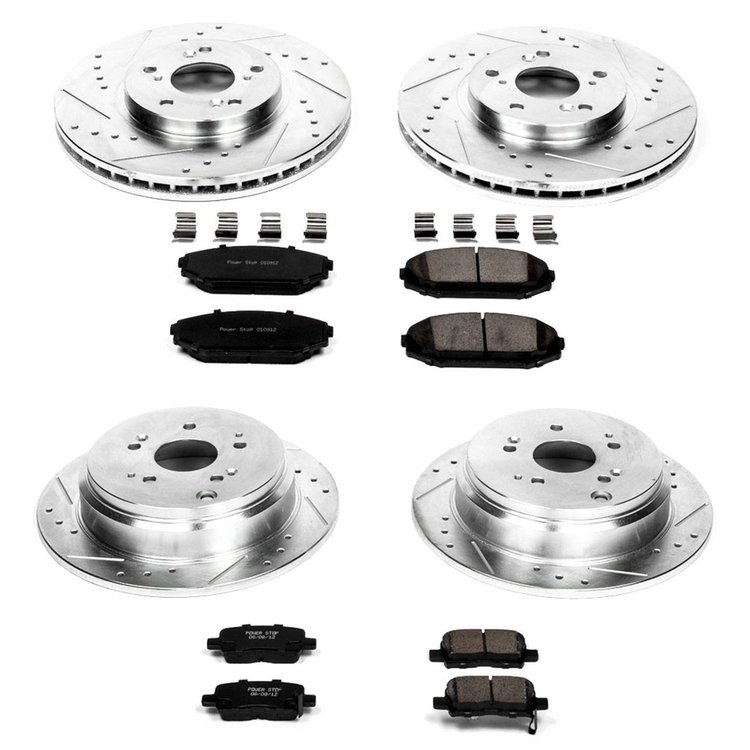 High Performance Brake Pads & Rotor Kit