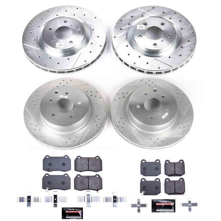 High Performance Brake Pads & Rotor Kit