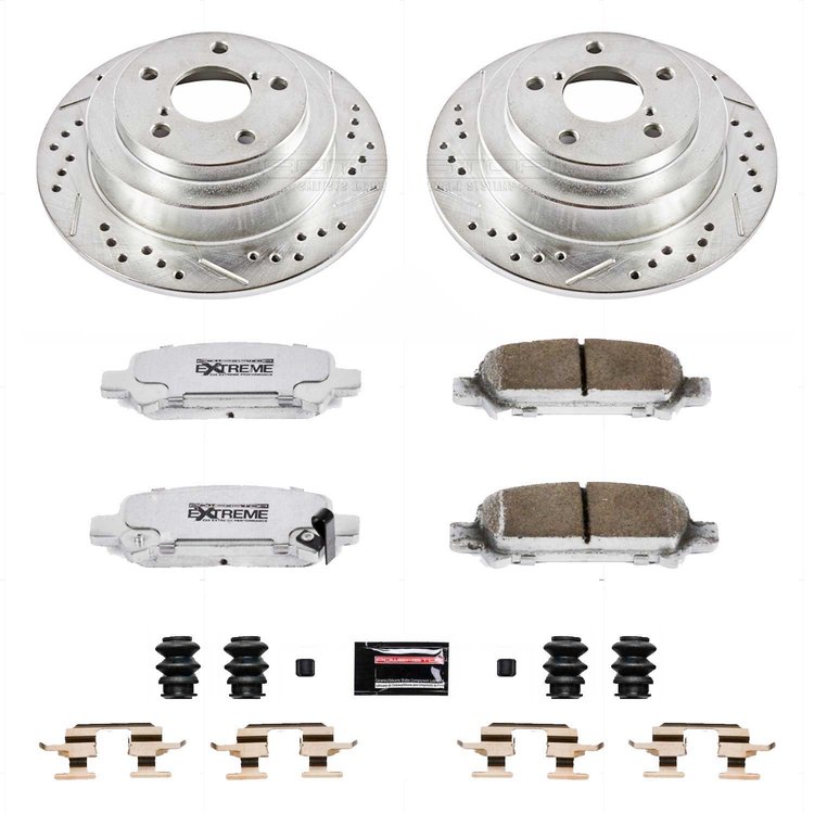 Z26 Brake Pads & Rotor Kit for Street