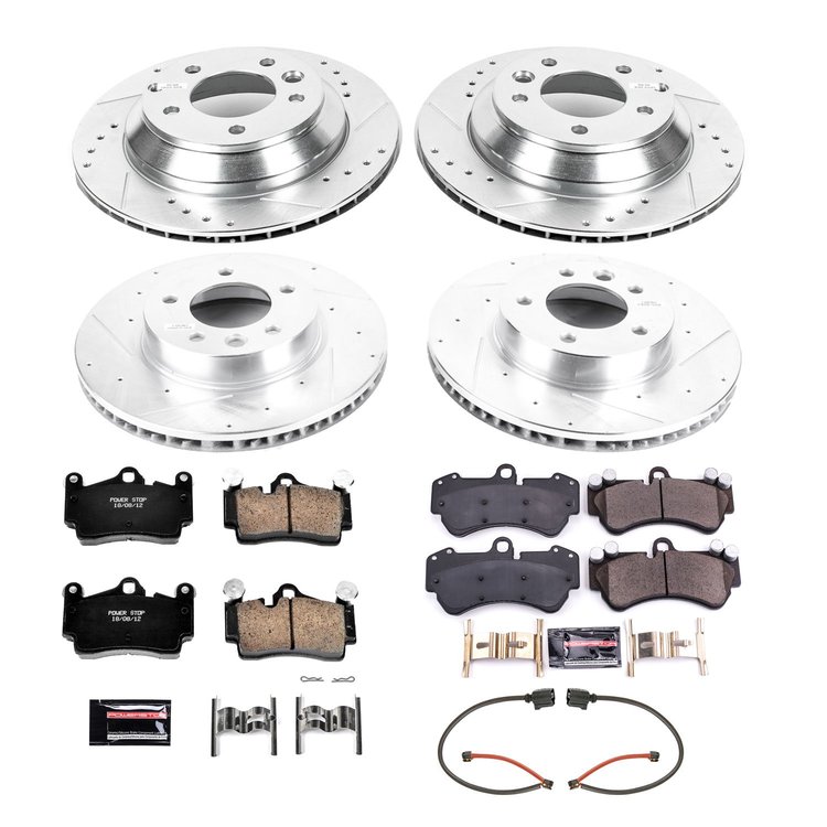 High Performance Brake Pads & Rotor Kit