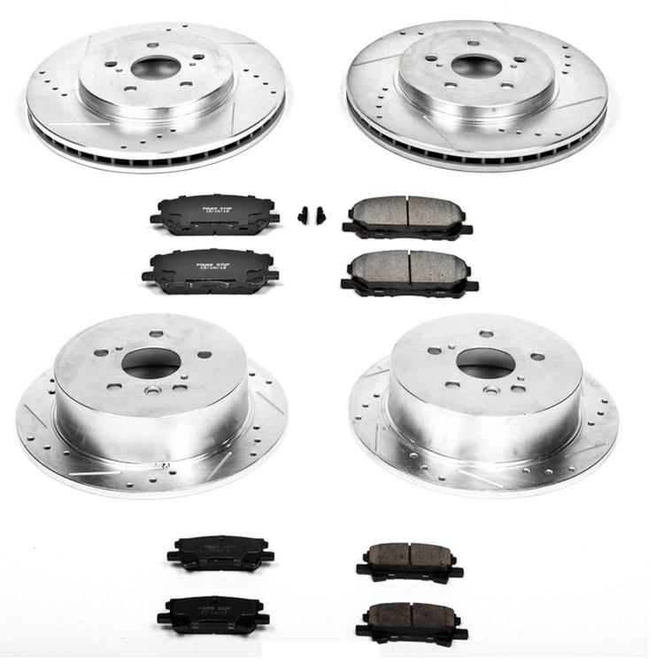 High Performance Brake Pads & Rotor Kit