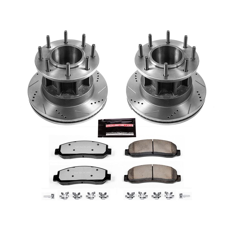 Z36 Front Brake Pads & Rotor Kit for Truck and Tow