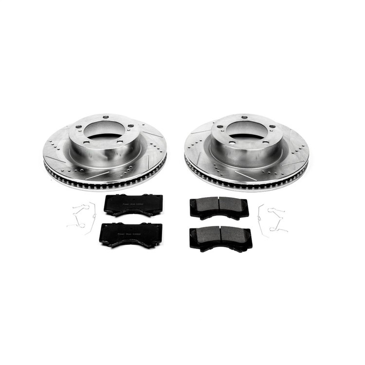 Performance Brake Upgrade Kit Cross-Drilled & Slotted Rotors