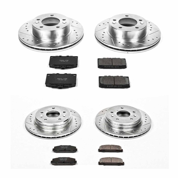 High Performance Brake Pads & Rotor Kit