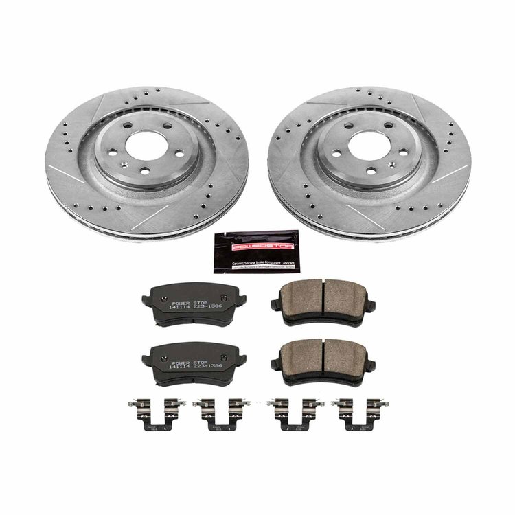 1 CLICK BRAKE KIT W/HDW Rear 2010-2011 AUDI S4/2008-2011 AUDI S5/