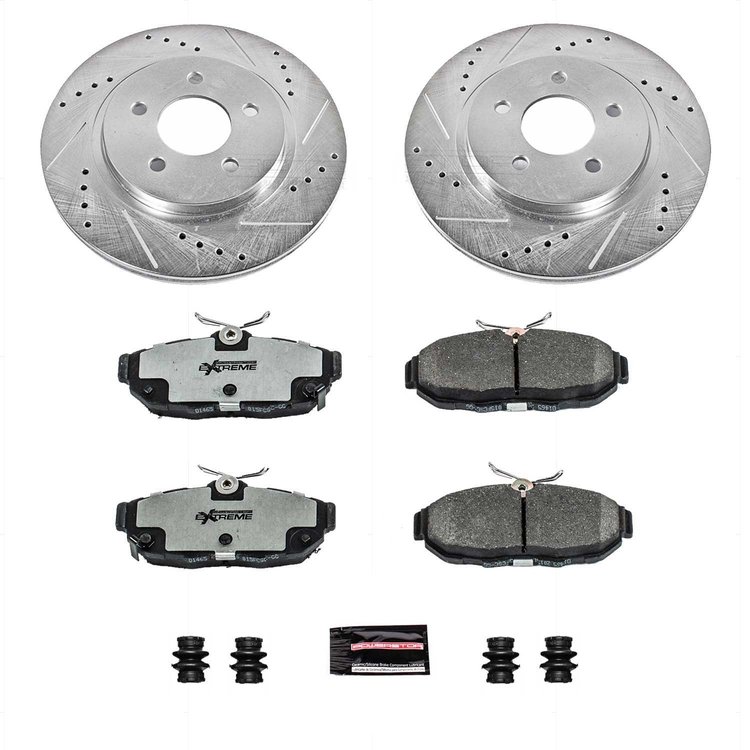 Z26 Brake Pads & Rotor Kit for Street