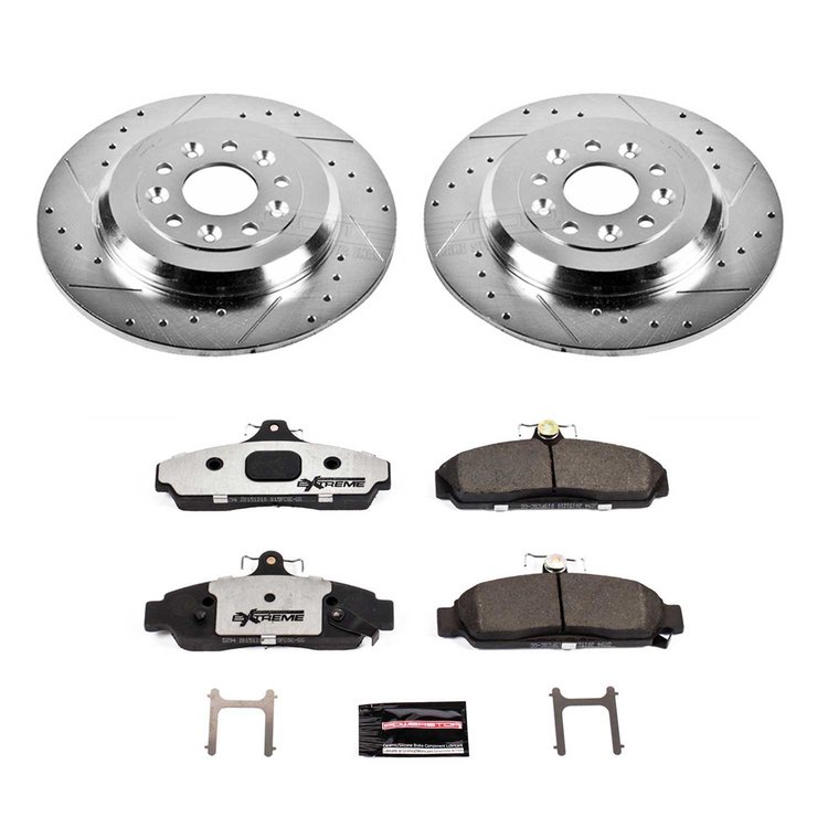 STREET WARRIOR BRAKE KIT Front 1984-1987 CHEVROLET CORVETTE/