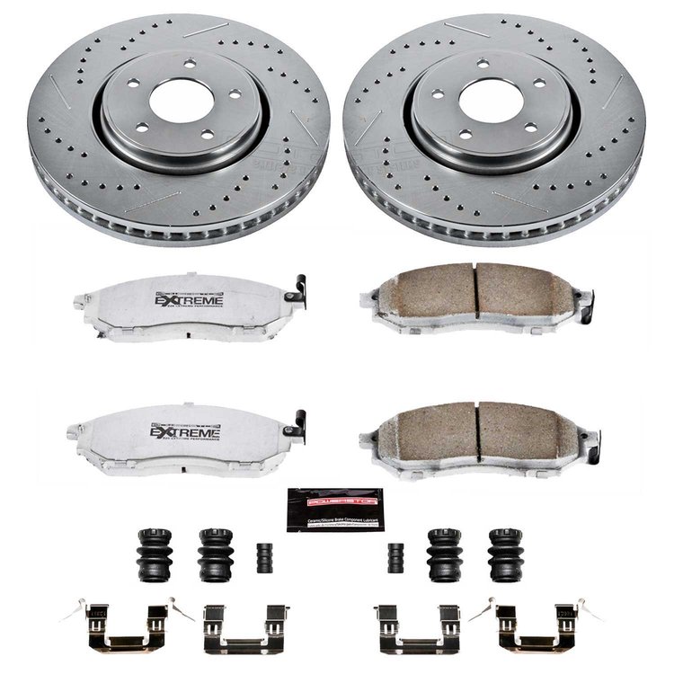 Z26 Brake Pads & Rotor Kit for Street