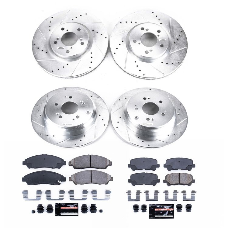 High Performance Brake Pads & Rotor Kit
