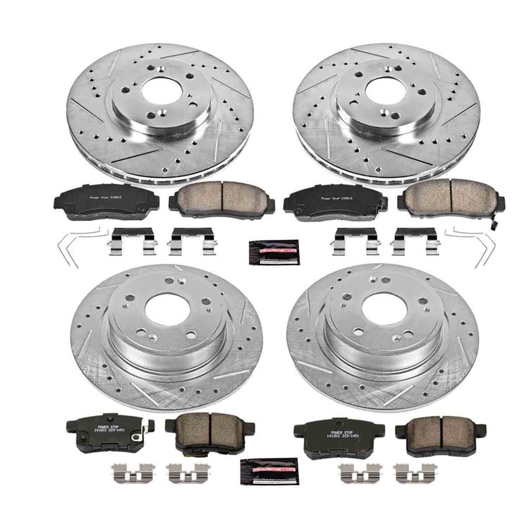 High Performance Brake Pads & Rotor Kit