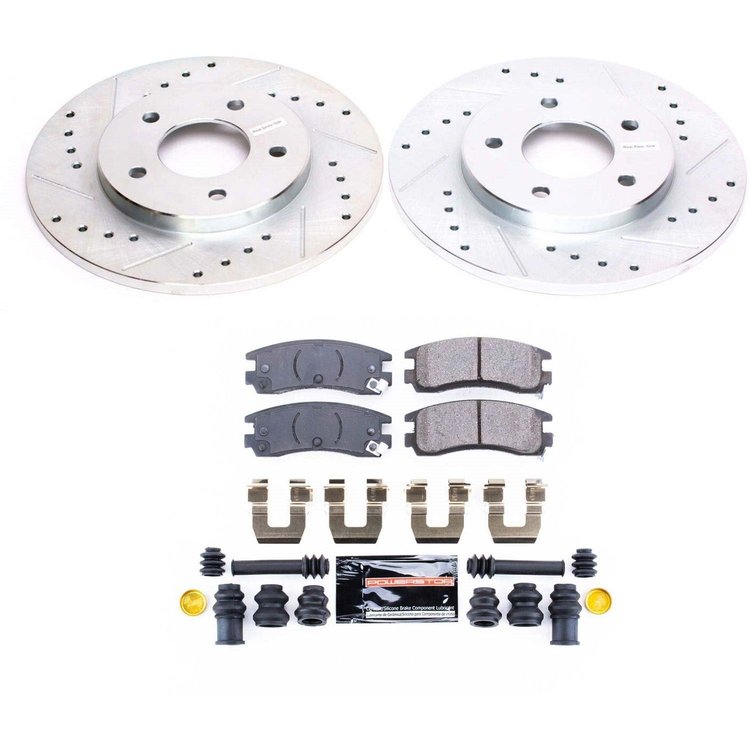 Evolution Sport Z23 Rear Brake Pad and Rotor Kit for 1994-1999 Buick, Chevrolet, Oldsmobile, Pontiac Models