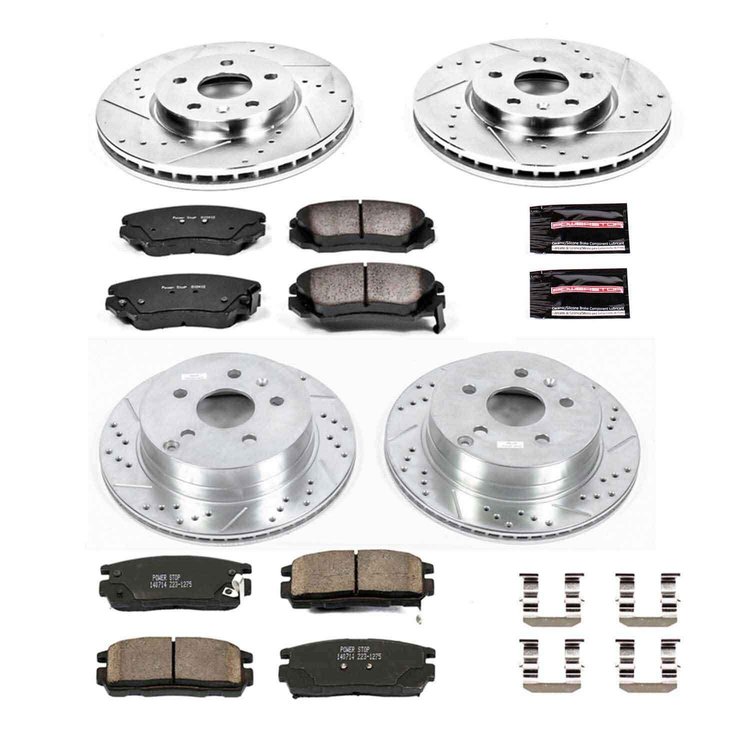 High Performance Brake Pads & Rotor Kit