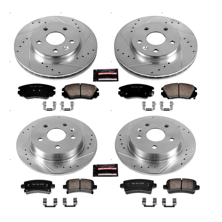 Front/Rear 2011-2016 BUICK REGAL/2013-2015 CHEVROLET MALIBU/2011 SAAB 42252/