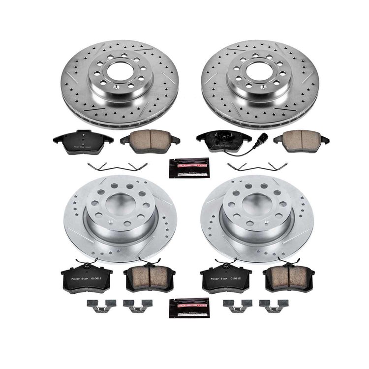 High Performance Brake Pads & Rotor Kit