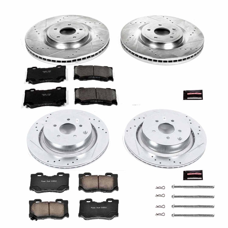 High Performance Brake Pads & Rotor Kit