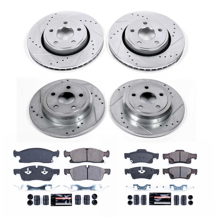 High Performance Brake Pads & Rotor Kit