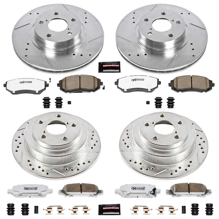 Z26 Brake Pads & Rotor Kit for Street