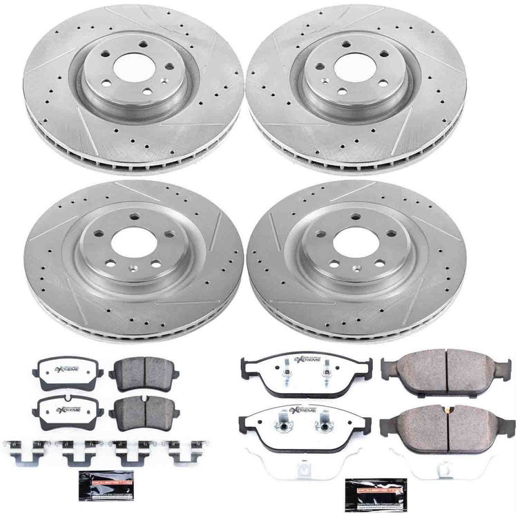 Z26 Brake Pads & Rotor Kit for Street