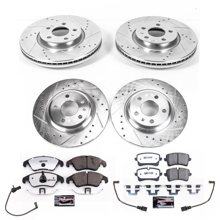 Z26 Brake Pads & Rotor Kit for Street