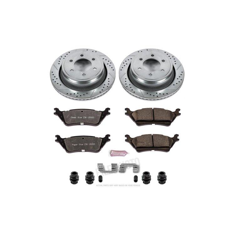 Z36 Rear Brake Pads & Rotor Kit for Truck and Tow