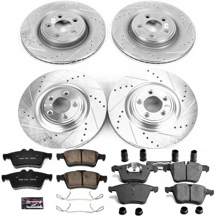 High Performance Brake Pads & Rotor Kit