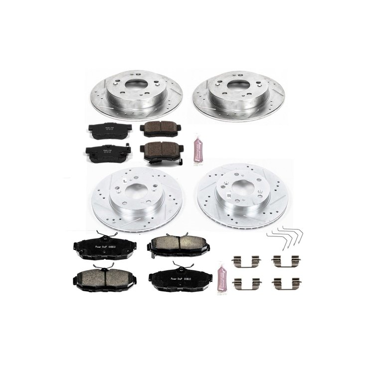 High Performance Brake Pads & Rotor Kit