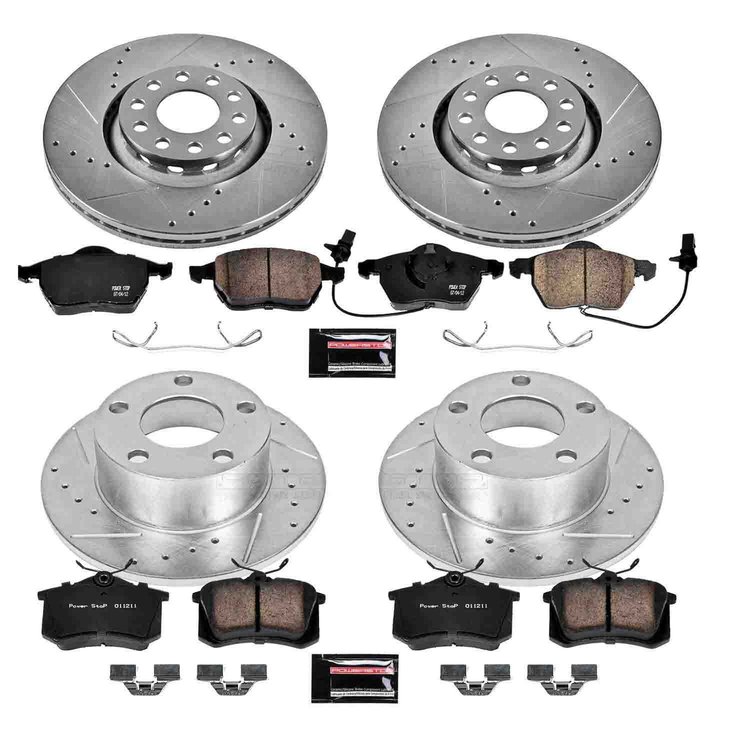High Performance Brake Pads & Rotor Kit