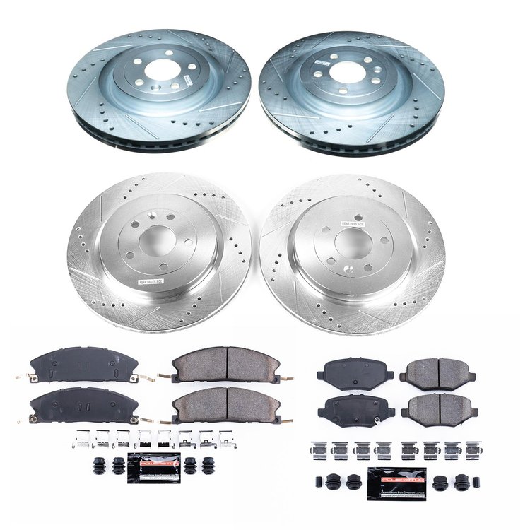 High Performance Brake Pads & Rotor Kit