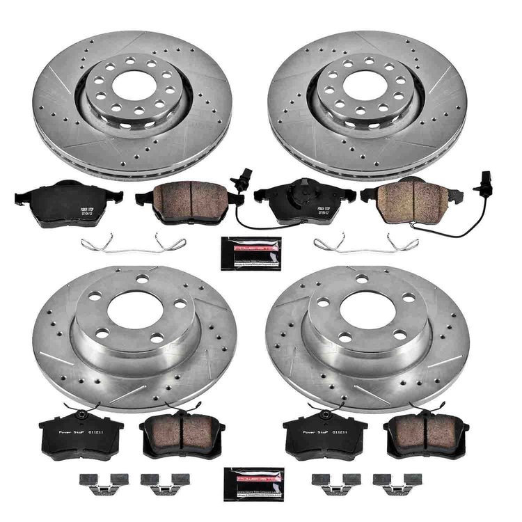 High Performance Brake Pads & Rotor Kit
