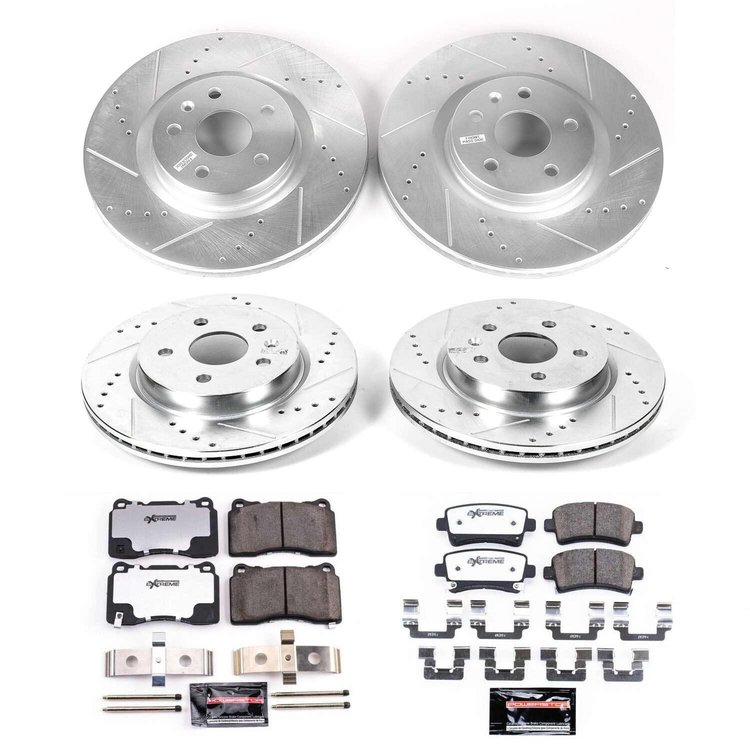 Z26 Brake Pads & Rotor Kit for Street