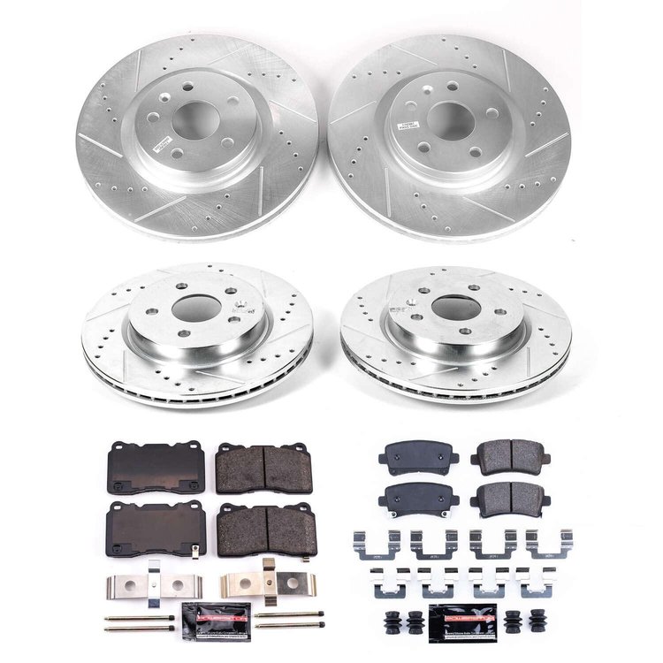 High Performance Brake Pads & Rotor Kit