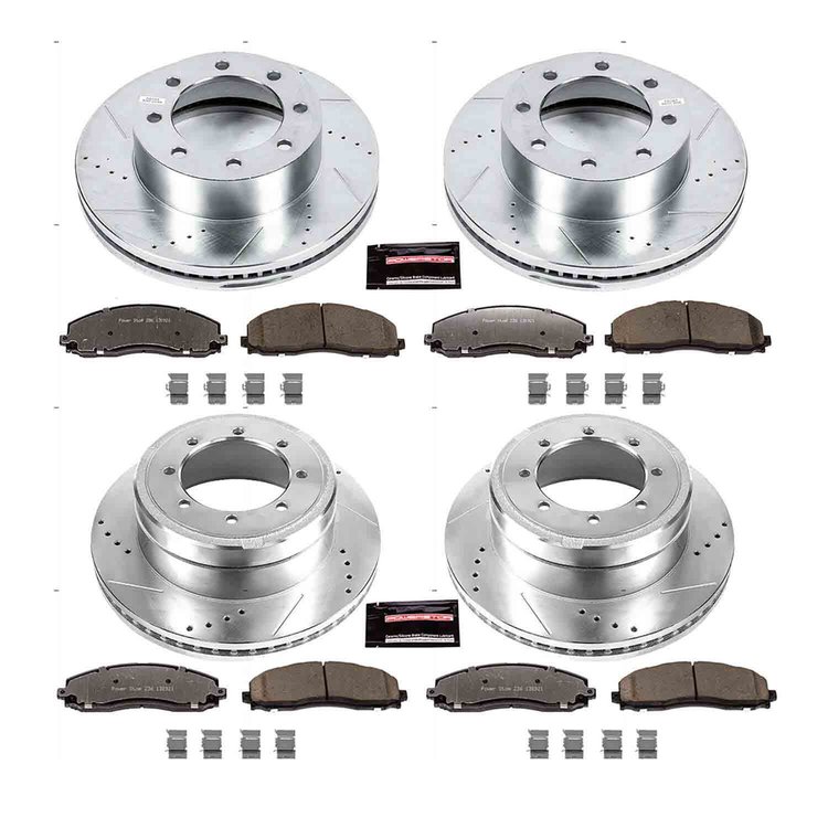 Z36 Truck and Tow Brake Pads & Rotor Kit