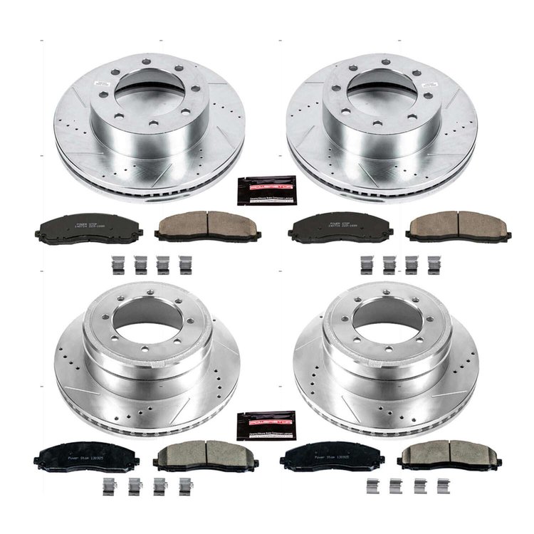 Front/Rear 2014-2015 FORD F-350 SUPER DUTY PICKUP 4WD/2013-2014 FORD F-450 SUPER DUTY/