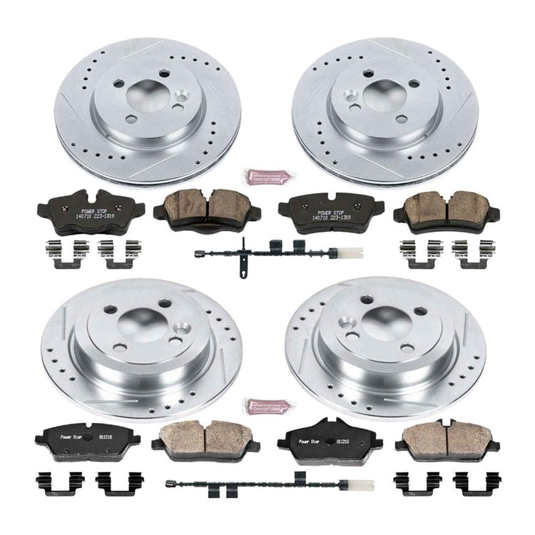 High Performance Brake Pads & Rotor Kit