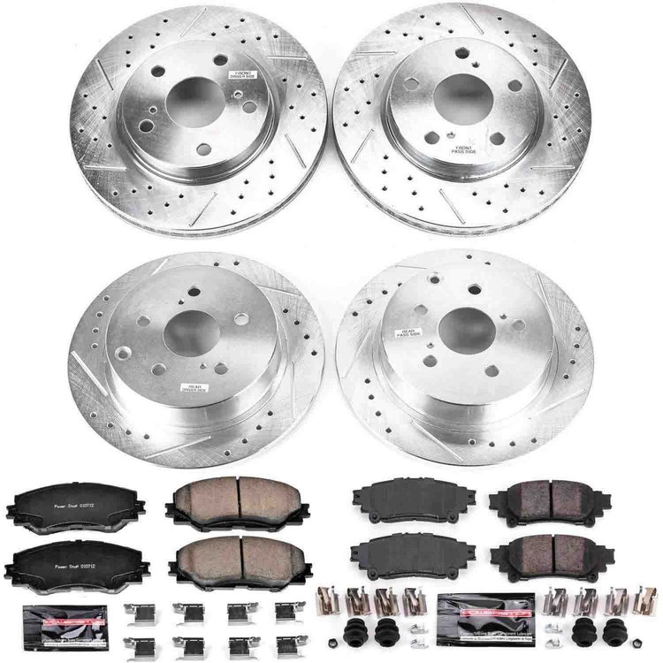 DISC BRAKE PAD AND ROTOR
