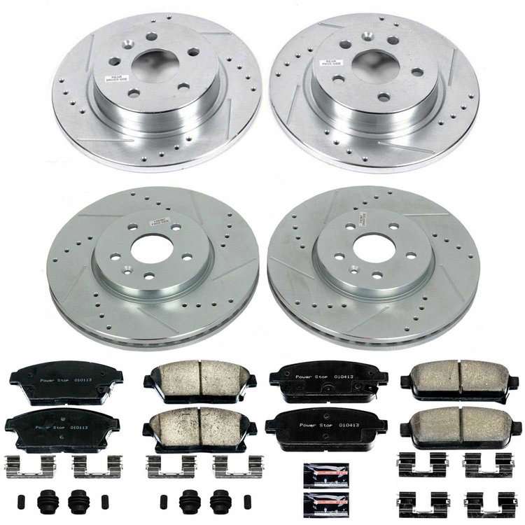 DISC BRAKE PAD AND ROTOR