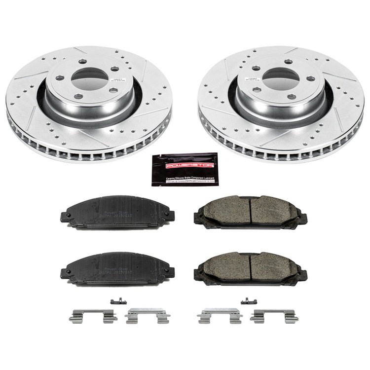 1 CLICK BRAKE KIT Front 2015 FORD MUSTANG/