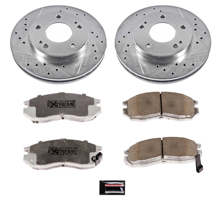 Z26 Brake Pads & Rotor Kit for Street