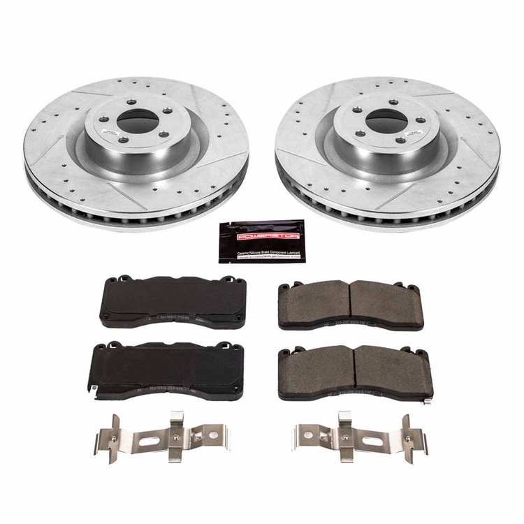 1 CLICK BRAKE KIT Front 2015 FORD MUSTANG/