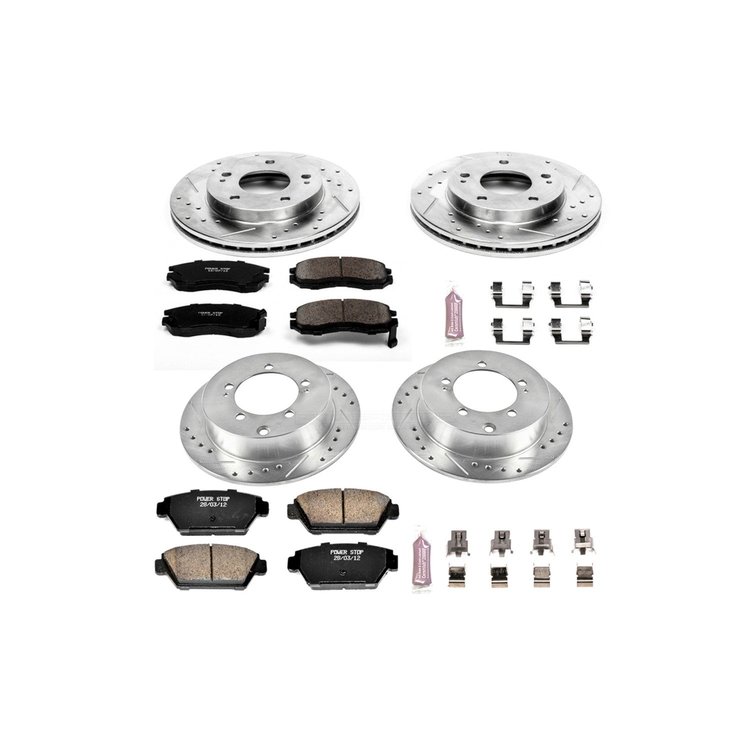 High Performance Brake Pads & Rotor Kit