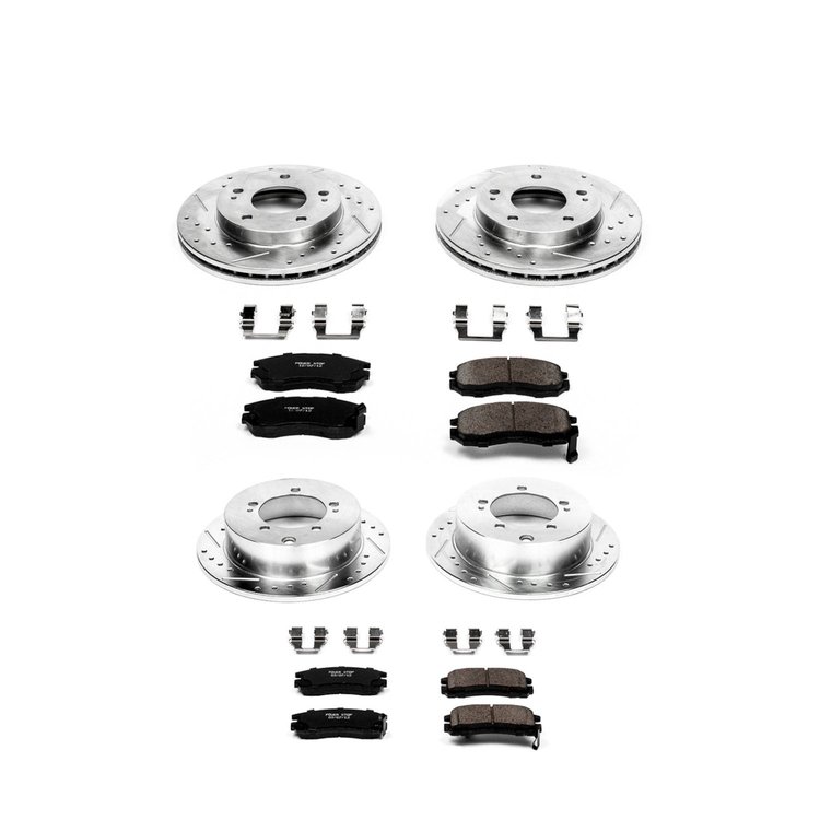 High Performance Brake Pads & Rotor Kit
