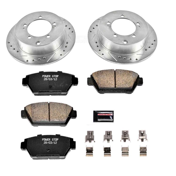 Z23 Rear Brake Pads & Rotor Kit