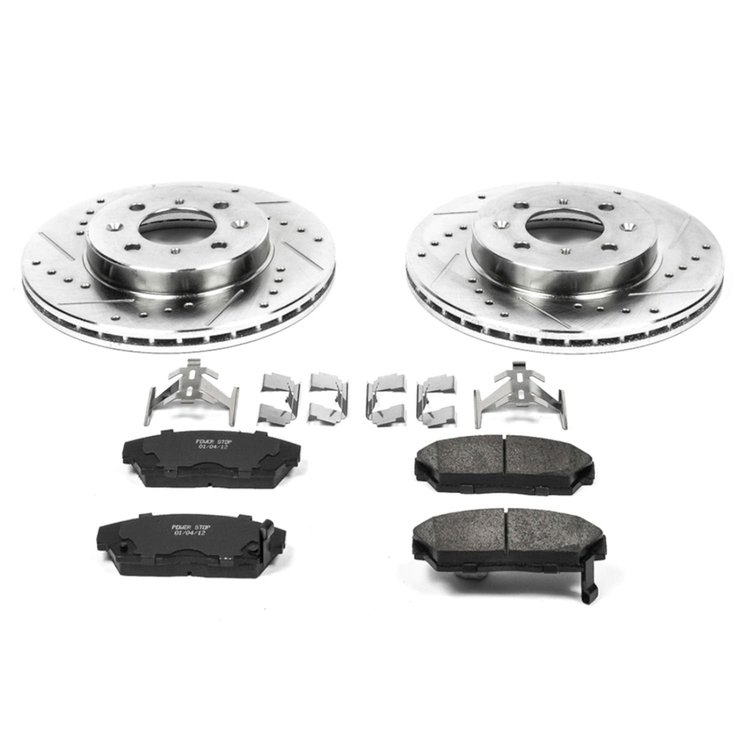 Z23 Evolution Brake Kit for 1990-1993 Acura Integra, Honda Civic