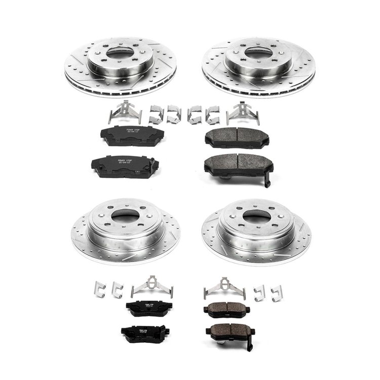 High Performance Brake Pads & Rotor Kit