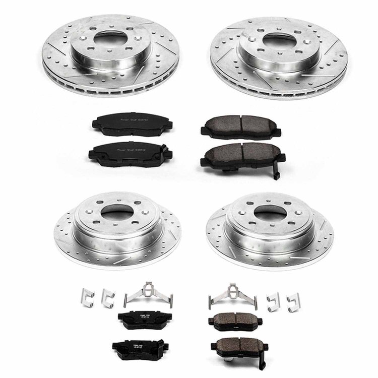 High Performance Brake Pads & Rotor Kit