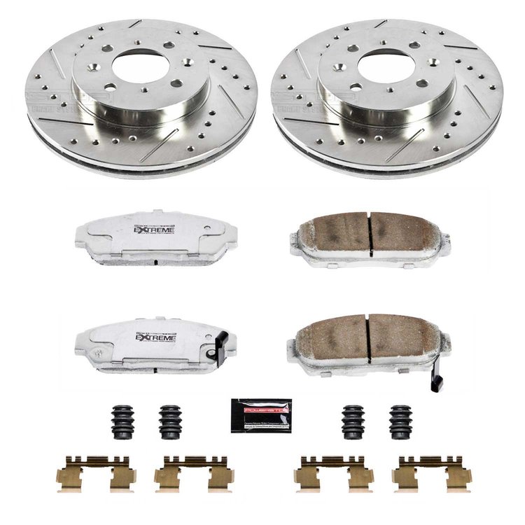 Z26 Brake Pads & Rotor Kit for Street